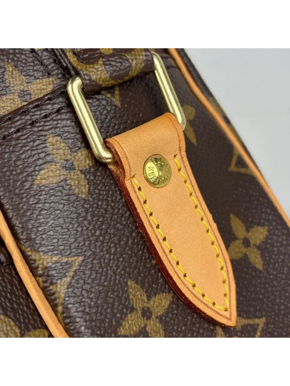 Louis Vuitton Nile Shoulder Bag Monogram Brown
